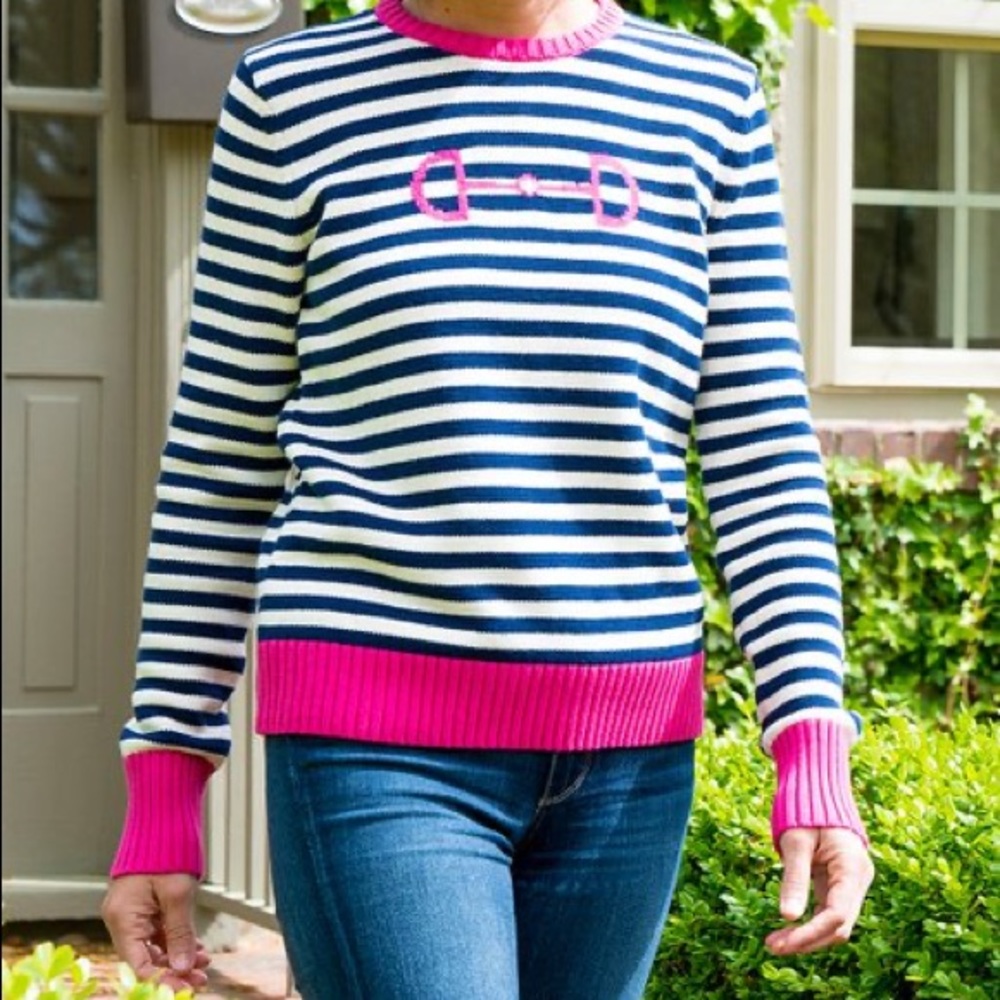Haley and the Hound Snaffle Bit Sweater